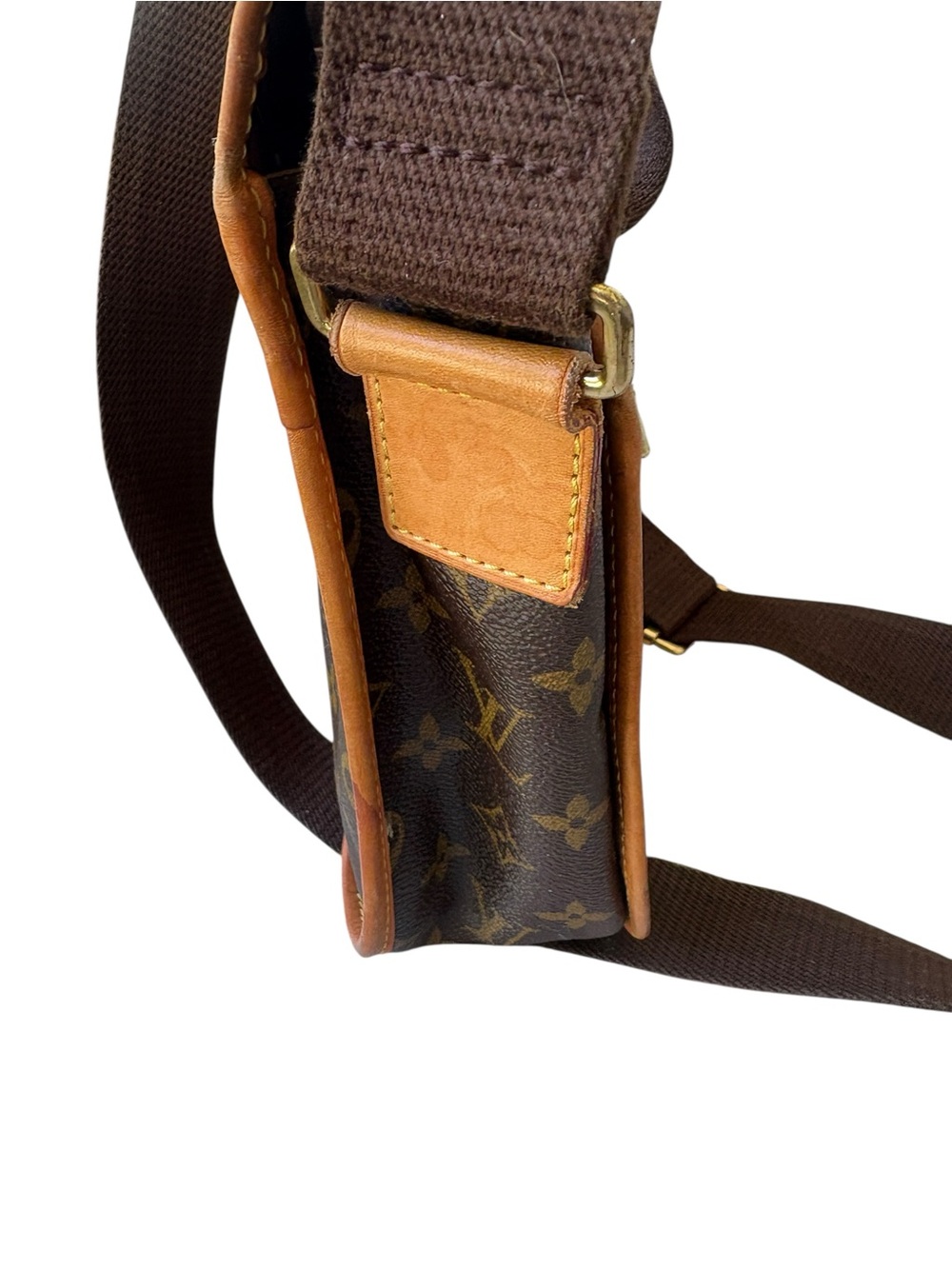 Louis Vuitton Monogram Canvas Messenger Bag in Brown and Tan COA - Picture 4 of 7